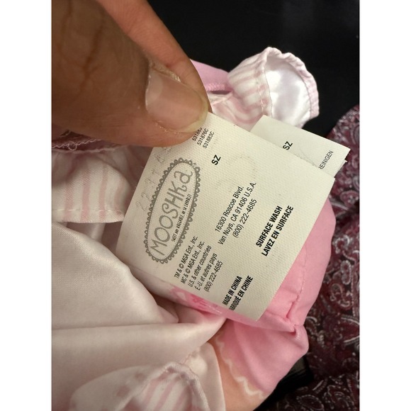 Mooshka Zapf Creation Rag Doll Sleepy Eyes Nightgown Plush Toy Collectible - Picture 4 of 5